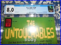 1962 Dell Four Color FC #1286 The Untouchables CGC 8.0 VF