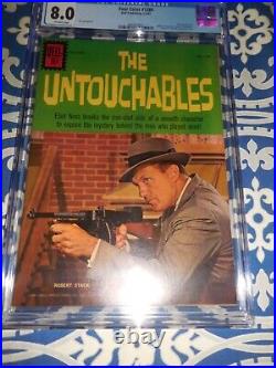 1962 Dell Four Color FC #1286 The Untouchables CGC 8.0 VF