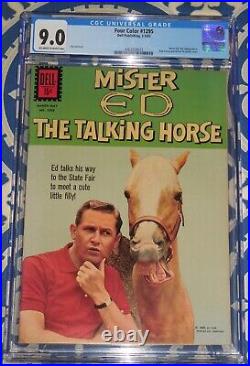 1962 Dell Four Color FC #1295 Mister Ed The Talking Horse #1 CGC 9.0 VF/NM