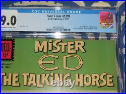 1962 Dell Four Color FC #1295 Mister Ed The Talking Horse #1 CGC 9.0 VF/NM