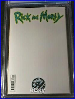 2015 Oni Press Rick and Morty #1 Four Color Grails Edition CGC 9.8 WP