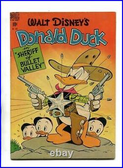 4 Color 199 (Donald Duck 9), 1948, Sheriff of Bullet Valley, Classic Story