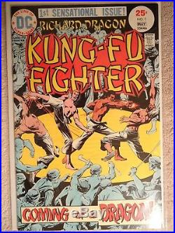ACETATE FOUR COLOR SEPARATION KUNG FU FIGHTER 1 ADLER COA Dick Giordano cover