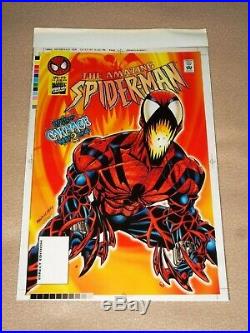 Amazing Spider-Man 410 Acetate Four Color Cover Separation Web of Carnage Venom