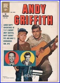 Andy Griffith Complete #1 & #2 (4 Color 1252, 1341)(High Grade) Ron Howard Photo