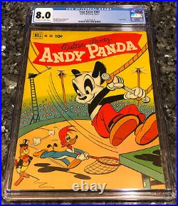 Andy Panda Four Color #383 High Grade Golden Age Dell 1952 VF8.0, Walter Lantz