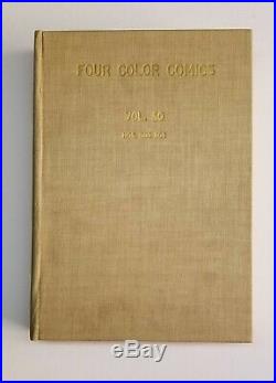 Bound FOUR COLOR Comic Books Vol. 50, #s 589 600. High grade, Western Pub