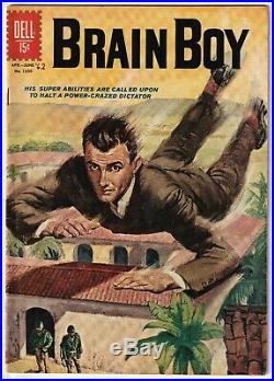 Brain Boy Complete Set 1st Appearance in Four Color #1330, #2 3 4 5 6 Dell 1962
