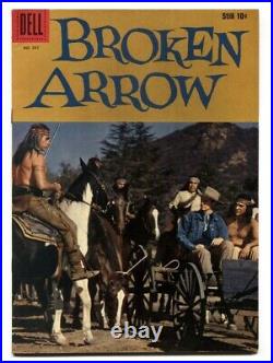 Broken Arrow-Four Color Comics #947 1958-Dell-Michael Ansara-John Lupton vf