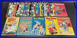 Bugs Bunny Comics, Lot of 29.10Cent Issues! Includes Four Color #327, 338, 366+