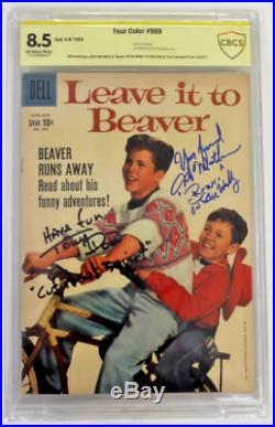 CBCS Graded 8.5 Leave it to Beaver, Four Color # 999, 1959, Signed DOW, MATHERS