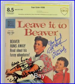 CBCS Graded 8.5 Leave it to Beaver, Four Color # 999, 1959, Signed DOW, MATHERS