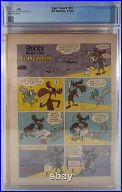 CGC 4.0 FOUR COLOR #1128? 1st ROCKY BULLWINKLE Peabody Sherman DELL 1960