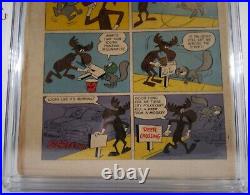 CGC 4.0 FOUR COLOR #1128? 1st ROCKY BULLWINKLE Peabody Sherman DELL 1960