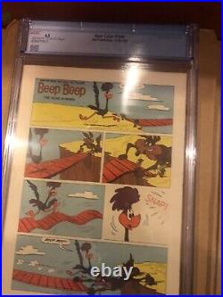 CGC 6.5 Four Color 1046 Beep Beep The Road Runner #8 1960 Dell