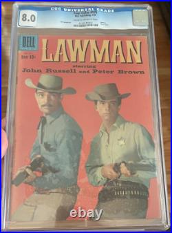 CGC 8.0 Lawman Four Color #970 1958 Comic Beautiful Comic