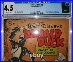 CGC Carl Barks Dell Four Color 159 Golden Age Donald Duck Comic Book Walt Disney