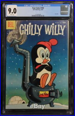 CGC Graded 9.0 Four Color #740 Walter Lantz Chilly Willy