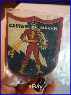 Captain Marvel Four Color Felt Patch