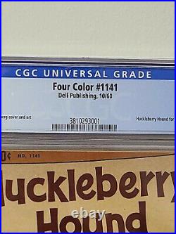Cgc 6.0 Four Color 1141 Huckleberry Hound For President 10/60 Cream To Off