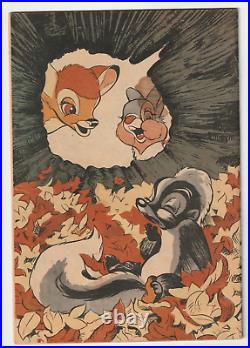 Cuentos de Walt Disney #13 Bambi Four Color #186 Mexican Edition 1950