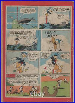 DELL FOUR COLOR 108 Terror of the River Carl Barks Donald Duck 1946 GOOD+