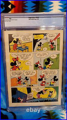 DELL FOUR COLOR #157 MICKEY MOUSE AND THE BEANSTALK CGC 9.0 Donald Duck