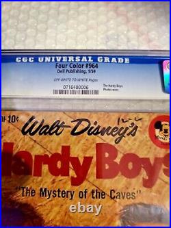 DELL FOUR COLOR COMIC #964 HARDY BOYS CGC 9.0 The Mystery of the Caves DISNEY