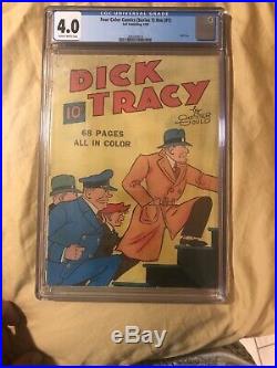 DICK TRACY #1 Four Color 1st Series (#nn) 1939 CGC 4.0 RARE