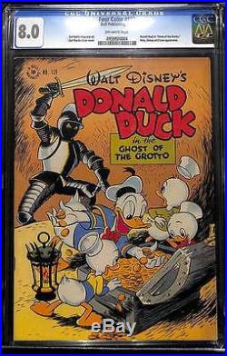 DONALD DUCK FOUR COLOR #159 CGC 8.0 Free shipping