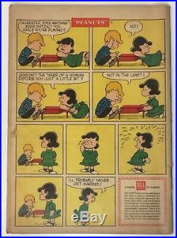 Dell Comic #878 Peanuts #1 Four Color, First Issue 1958 Series Schulz