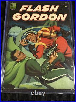 Dell Comics 1953 Four Color #512 CGC 7.5 Flash Gordon Beautiful Painted Cover