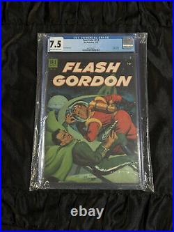 Dell Comics 1953 Four Color #512 CGC 7.5 Flash Gordon Beautiful Painted Cover