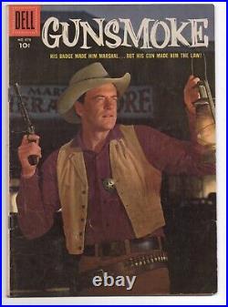 Dell Comics Four Color 679 Gunsmoke 1 1955 James Arness Cover Tv Western