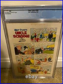 Dell FOUR COLOR # 386 CGC Graded 4.0 UNCLE SCROOGE # 1 Donald Duck DISNEY KEY