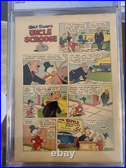 Dell FOUR COLOR # 386 CGC Graded 5.0 Uncle Scrooge # 1 Walt Disney 1952