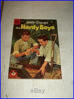 Dell FOUR COLOR #760 HARDY BOYS #1 1956 Mickey Mouse Club Cover HIGH GRADE