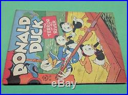 Dell Four Color #108 Donald Duck In The Terror Of The River Fn Carl Barks 1946