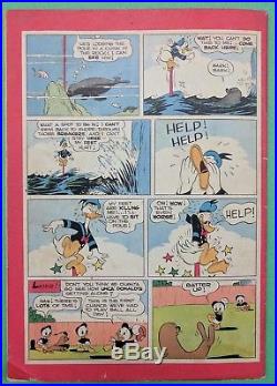 Dell Four Color #108 Donald Duck In The Terror Of The River Fn Carl Barks 1946
