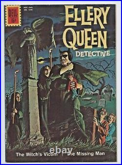 Dell Four Color #1165#1243#1289 Ellery Queen, Detective Mysteries-silver Age