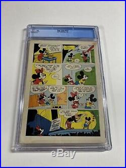 Dell Four Color 157 Cgc 7.0 Ow Pages Mickey Mouse Beanstalk Classic Disney Short