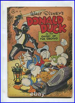 Dell Four Color #159 (3.5) Donald Duck In The Ghost Of The Grotto Barks