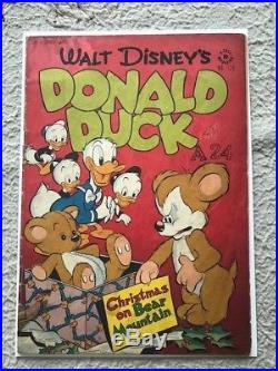 Dell Four Color 178 First Appearance of Uncle Scrooge