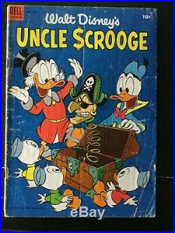 Dell Four Color 263,282,319,394,408,422,495 Carl Barks Donald Duck, Uncle Scrooge