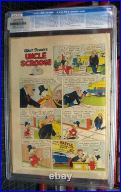 Dell Four Color #386 (Uncle Scrooge #1). 1952. Carl Barks. CGC 4.0 Disney