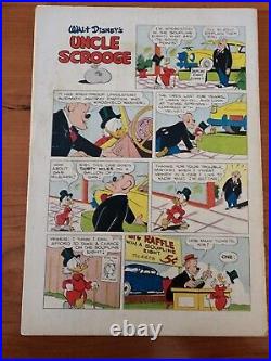 Dell Four Color #386 Uncle Scrooge Only A Poor Old Man 1952 1st Cover Rare