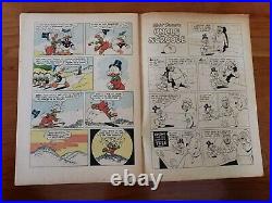 Dell Four Color #386 Uncle Scrooge Only A Poor Old Man 1952 1st Cover Rare