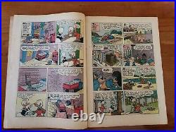 Dell Four Color #386 Uncle Scrooge Only A Poor Old Man 1952 1st Cover Rare