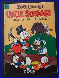 Dell Four Color #456 2nd Uncle Scrooge F 1953 Dell Golden Age Carl Barks Art