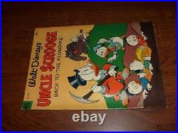 Dell Four Color #456, Uncle Scrooge In Back To The Klondike, Vg+